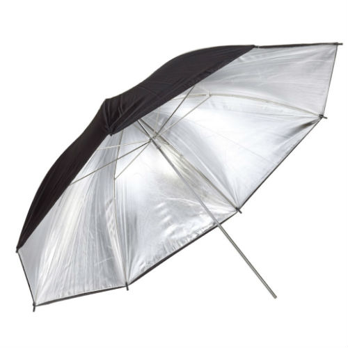 Parapluie studio argent 91 cm